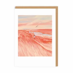 Carte Red Grass Field