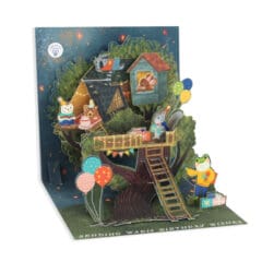 Carte Lumineuse Cabane dans les Arbres
