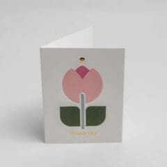 Carte Pivoine Thank You