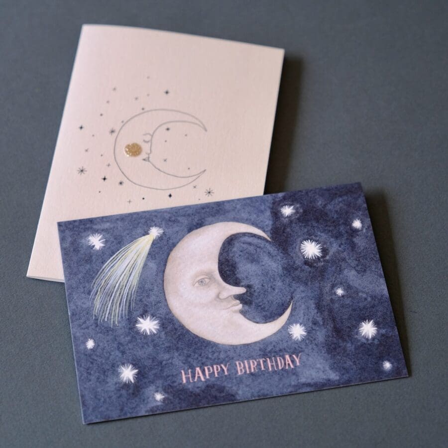 Carte de Vœux Birthday Moon – Image 3