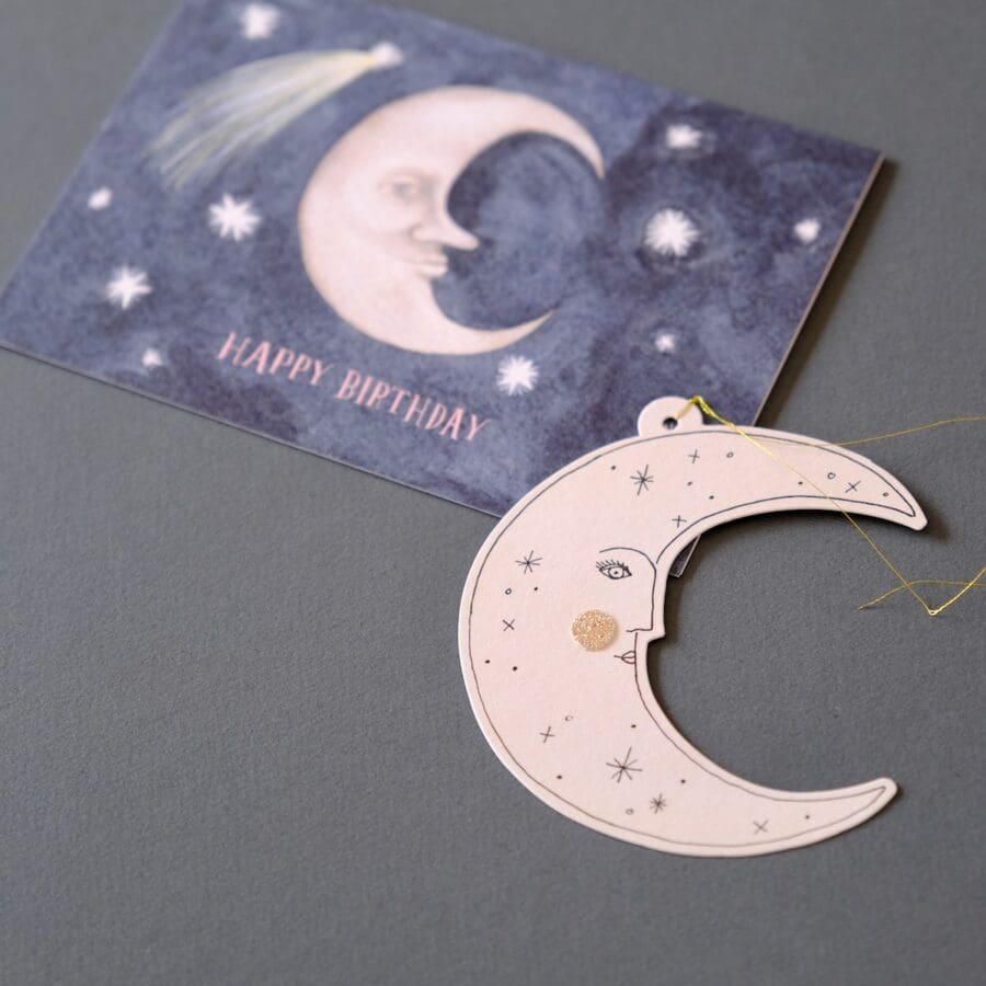 Carte de Vœux Birthday Moon – Image 4