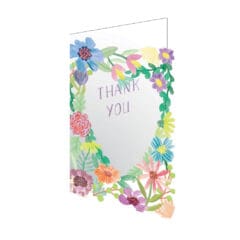 Carte Papercut Thank You