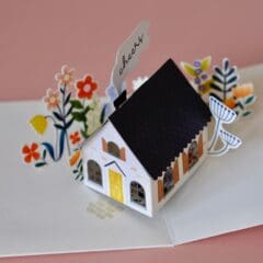 Carte pop-up Home Sweet Home