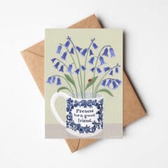 Carte Voeux Jacinthe des Bois