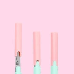 Ciseaux de voyage mint peach
