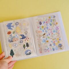 Album de Rangement à Stickers - Light Purple