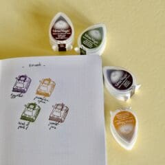Coffret Encreurs VersaMagic Harvest