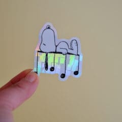 Sticker Disco Snoopy