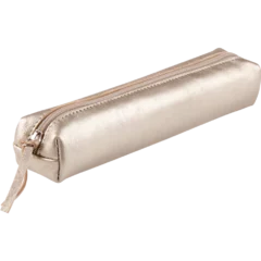 Trousse en Cuir Champagne