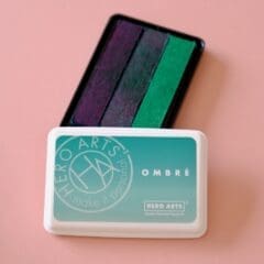 Tampon Encreur Ombré Mint Julep To Emerald