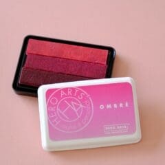 Tampon Encreur Ombré Pink To Red