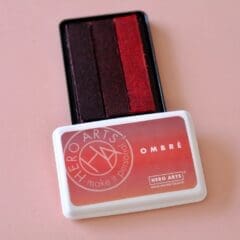Tampon Encreur Ombré Light To Red Royal