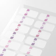 Intercalaires Chiffres Mauves Repostionnables