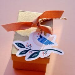 Etiquettes Cadeau Sending You Love