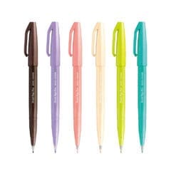 Feutre Pinceau Pentel Nouvelles Couleurs