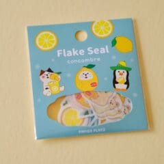 Stickers Flocons Chat Yuzu
