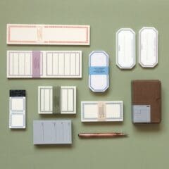 Mémo Notes japonaises parme