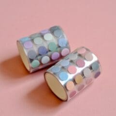 Rouleau de Gommettes Multicolores Pastel