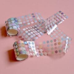 Rouleau de Gommettes Multicolores Pastel