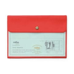 Pochette Organizer de voyage Rouge Corail