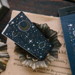Book de timbres letterpress Starry Night