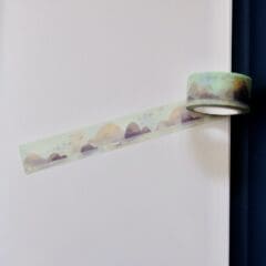 Masking Tape Chinese Ink Painting