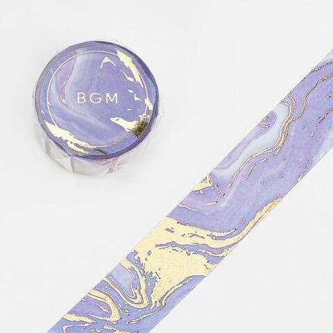 Masking Tape Marbre Mauve