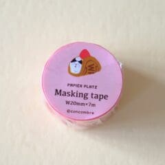 Masking Tape Chat Fraise