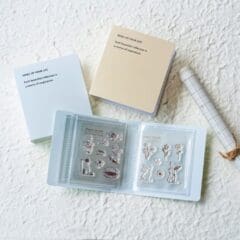 Mini Album de Rangement Milk Tea