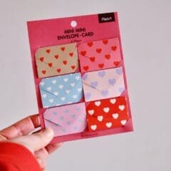 Mini Enveloppes Coeurs