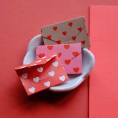Mini Enveloppes Coeurs