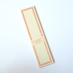 Mémo-Notes japonaises orangées