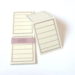 Mémo Notes japonaises parme