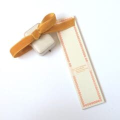Mémo-Notes japonaises orangées
