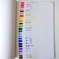 Feutres Pinceau Pentel - 24 Couleurs