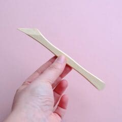 Bâton en Bois pour Stickers Transfert