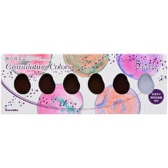 Palette Aquarelle Japonaise Dégradés Mauves