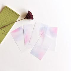 Etiquettes Papier Calque - Spring Lilac