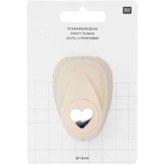 Perforatrice en forme de coeur