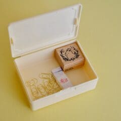 Mini Boite Japonaise Vintage Ivoire