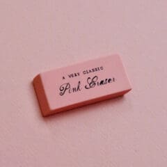 Gomme Pink Eraser