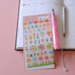 Stickers Fleurs Watashi Biyori