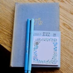 Post-it Fleurettes Bleues