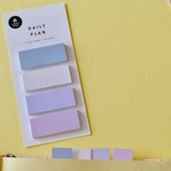 Sticky Notes Dégradé Parme