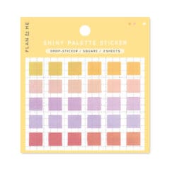 Stickers Shiny Pastels Tons Chauds