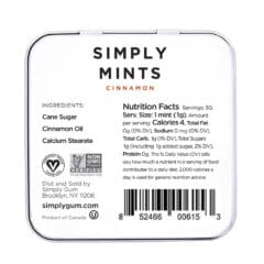 Pastilles Simply Mints - Cannelle