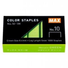 Agrafes couleur Vert Metallique