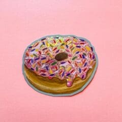 Sticker Donut Scintillant