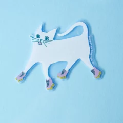 Sticker Roller Cat