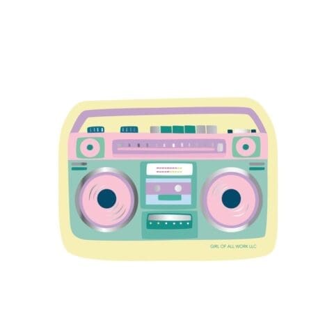 Stickers Boombox